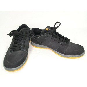 Nike SB Dunk Low Pro Black University Gold Size 12 Shoes Sneakers 304292-046